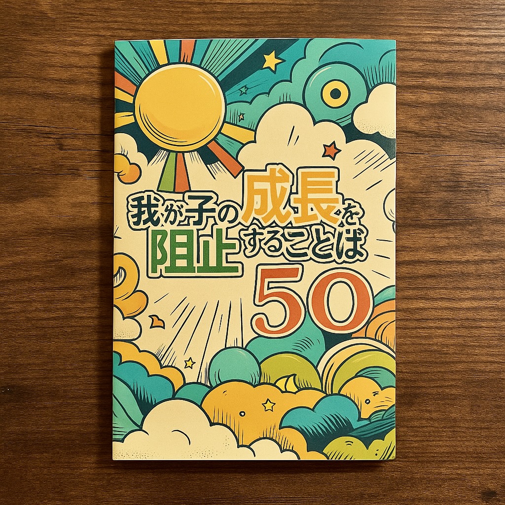 『我が子の成長を阻止することば50』表紙
